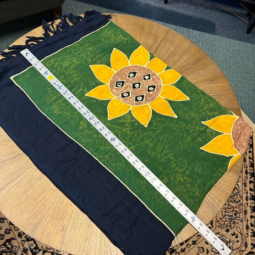 Sunflower Scarf Wrap